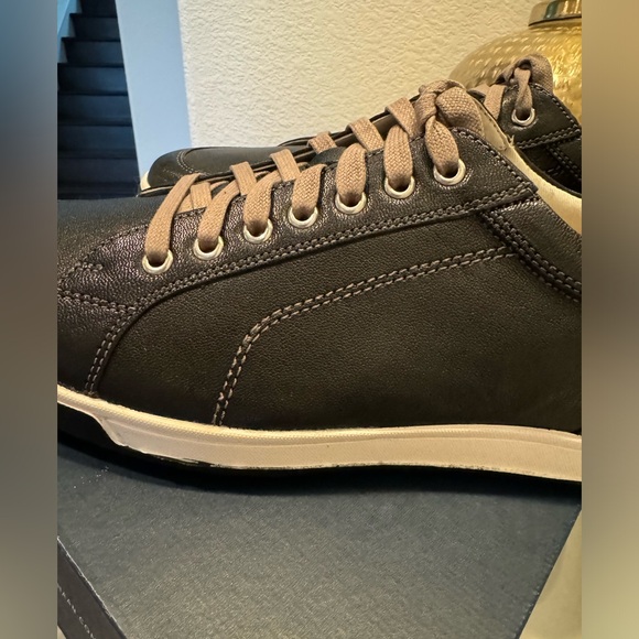 Cole Haan “New” Quincy Sport OX II men’s black leather lining/insole sneaker - Picture 8 of 10